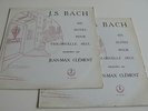  Jean-Max Clement / Bach 6 Suites for cello Solo - 2 LP L'Oiseau Lyre