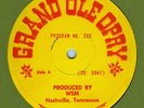 Grand Ole Opry show #265 w/ Hank Snow, Carter Family, Glaser Brothers,  more