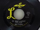 Roy Tyson Double L  Records 723   Oh What A Night For Love   EX