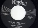 TX Rockabilly repro Darrell Rhodes WINSTON 1026 (( HEAR )) Four o'clock baby