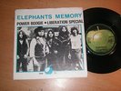 ELEPHANTS MEMORY Power boogie Rare 45/ps Apple Sweden -72 Beatles/John & Yoko *