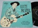RUSTY DRAPER EP Unique SWEDISH 7” Pic Sleeve 1954 US Country