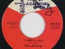 LOVETTES “I Need a Guy” northern soul 45 on CARNIVAL original HEAR