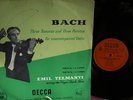 J.S. Bach,Sonate u Partita Nr.1, Emil Telmanyi, Vega Bach Bow, DEC LXT ffrr NM-