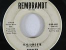 Garage/Psych 45 NUCHEZ'S B.G.'s One Eye / Open Up Your Mind on Rembrandt wlp
