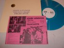 John Lennon  Telecasts  clear blue  vinyl  tmoq lp  rare