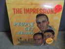 LP / THE IMPRESSIONS / PEOPLE GET READY SEALED Partial STEREO
