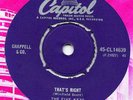 THE FIVE KEYS:THAT'S RIGHT/OUT OF SIGHT,OUT OF MIND-1956 UK CAPITOL,Top Cond