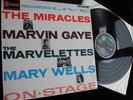 ON STAGE - Marvin Gaye, Miracles, Marvelettes - UK Stateside Orig 1963 - EX/VG+