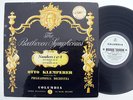 SAX 2318   (UK) 1st Blue / Silver   Beethoven Symphony No 1 + 8   KLEMPERER  B/S