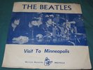 The Beatles VISIT TO MINNEAPOLIS w/ Picture Sleeve PS