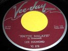 LEE DIAMOND Hattie Malatti & Mama Loochie 45 Great Vee Jay RnB-Rocker NM- Listen
