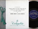 Johanna Martzy:Schubert Rondo Brillant, Fantasie:Columbia 33CX 1372 Orig:NM/NM-