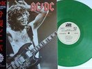 AC/DC rare Vinyl LP - First Show in New York 1977 - green Bon Scott live LP