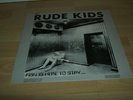 THE RUDE KIDS LP 1984 IS HERE TO STAY SWEDISH PUNK 1981