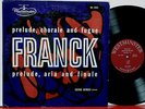 Westminster WL 5163 Joerg Demus, piano, Franck, Prelude, Chorale & Fugue, etc.