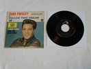 Elvis Presley Misprint Error  EP Blank Back Record Follow That Dream