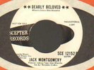 NORTHERN SOUL   JACK MONTGOMERY  DEARLY BELOVED / DO YOU BELIEVE  SCEPTER PROMO