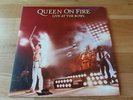QUEEN ON FIRE LIVE AT THE BOWL - TRIPLE VINYL LP MINT (RARE)