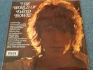 DAVID BOWIE World of orig 1970 red label MONO mintish first press