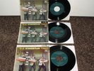 KINGSTON TRIO Last Month Of Year EP's Christmas Three 45's Rare Set w/Covers NM-