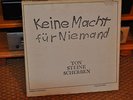 Sammlerstück Ton Steine Scherben (Rio Reiser) Keine Macht für Niemand mit Poster