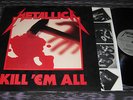 LP NM orig. '83 Megaforce Kill Em All METALLICA megadeth slayer anthrax lou reed