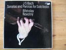 3Lp Classical Bach Sonatas Partitas Solo Violin BWV 1001-1006 Bretislav Novotny
