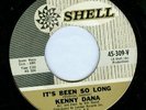 KENNY DANA - 2-SIDER    - SHELL Rare Soul Popcorn 7
