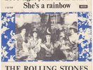 ROLLING STONES 2000 Light Years From Home DENMARK ps 45 b/w She's A Rainbow