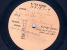 ANDY SANNELLA & ALL STAR TRIO - LADY OF THE MORNING REJECTED 1929 COLUMBIA TEST