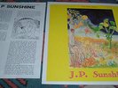 UNCLE GLITCH PRESENTS J.P. SUNSHINE RARE PSYCH VINYL RECORD  NUMBERED 126/550