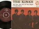 THE KINKS ALL DAY AND ALL OF THE NIGHT NORWAY DANISH 45+PS 1964 MOD FREAKBEAT