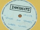 WARM SOUNDS -sticks and stones 1967 IMMEDIATE TEST PRESSING 7