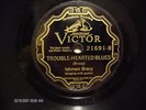 ISHMAN BRACEY, DELTA BLUES 78, TROUBLE-HEARTED BLUES, VICTOR 21691, 1928