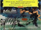 DGG RED STEREO TULIP DEBUSSY RAVEL KARAJAN LA MER PRELUDE DAPHNIS SLPM 138923 NM