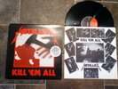 METALLICA KILL EM ALL Classic first LP Elektra label