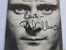 RECORD  -  LP  - PHIL COLLINS  - FACE VALUE  -  AUTOGRAPHED