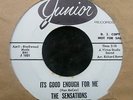 The Sensations Yvonne Baker - It's good enough- Junior - Ex+    Northern Soul