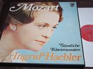 Haebler Mozart Complete Piano Sonatas Dutch Philips Stereo 6LP Box NM