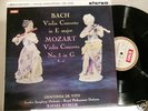 GIOCONDA DE VITO Bach Mozart Violin Concerto Rafael Kubelik 180 gram vinyl LP
