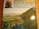 KEMPFF LEITNER Beethoven The 5 Piano Concertos 4-LP-Box DG