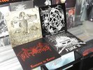 4x LP SET ANGEL OF DAMNATION - GOSPEL OF THE HORNS - SADISTIK EXEKUTION - STRYCH