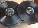(7) STANDARD DISC  and (2) HARMONY DISC 78rpm discs, titles listed
