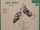 Sam Most Sextet 10'' Vanguard Records Aaron Bell Bobby Donaldson Vinyl LP NICE
