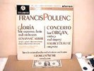Columbia SAX 2445 stereo LP SAX 2445 Francis Poulenc Gloria in G Major