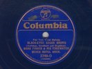 78 RPM Mark Fisher blue wax Columbia 2749-D in E