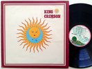 KING CRIMSON - LARKS TONGUES IN ASPIC - ORIG UK PINK RIM ISLAND LP robert fripp