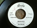 NORTHERN SOUL -Kim Weston - Helpless - Gordy 7050 White Label Promo NM-