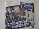 SEX PISTOLS ANARCHY IN THE UK DUTCH 45 PS EMI 1976 RARE PUNK